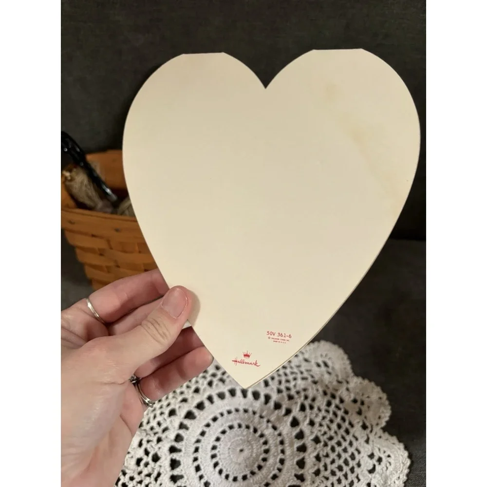 Vintage Longaberger Small‎ Hanging Wall Basket Curated Vignette